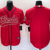 Men's Cincinnati Reds Red Blank Jersey Joint Edition