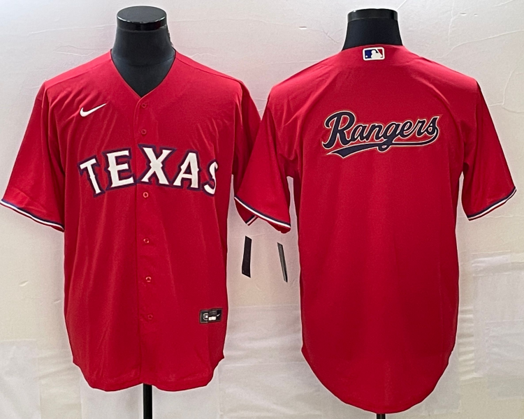 Men's Texas Rangers Red Team Jersey