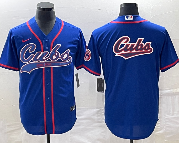 Men's Chicago Cubs Blue Jersey