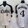 Men's Chicago Cubs Pete Crow-Armstrong #4 White Jersey