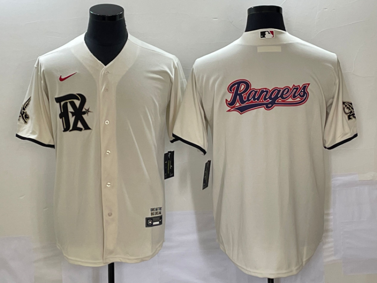 Men’s Texas Rangers Cream 2023 City Connect Jersey – JJSportsGear.com.co