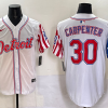Men's Detroit Tigers Kerry Carpenter #30 White Limited Jersey