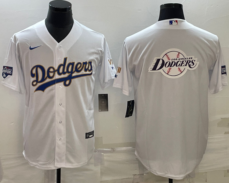 Men's Los Angeles Dodgers White Authentic Jersey
