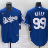 Men's Los Angeles Dodgers Joe Kelly #99 Blue Jersey