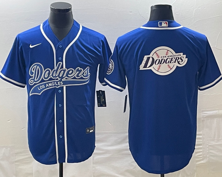 Men's Los Angeles Dodgers Royal Jersey Joint Edition