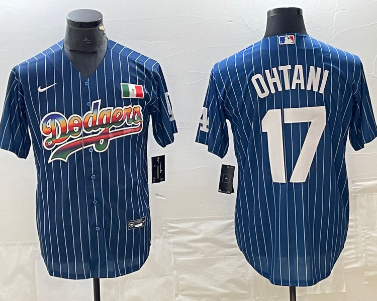 Men's Los Angeles Dodgers Shohei Ohtani #17 Royal Alternate Jersey