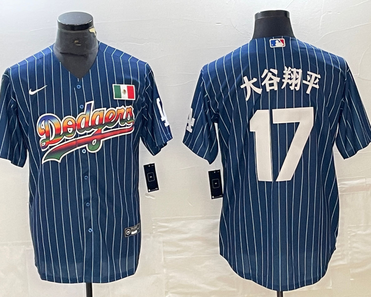 Men's Los Angeles Dodgers Shohei Ohtani #17 Royal Jersey