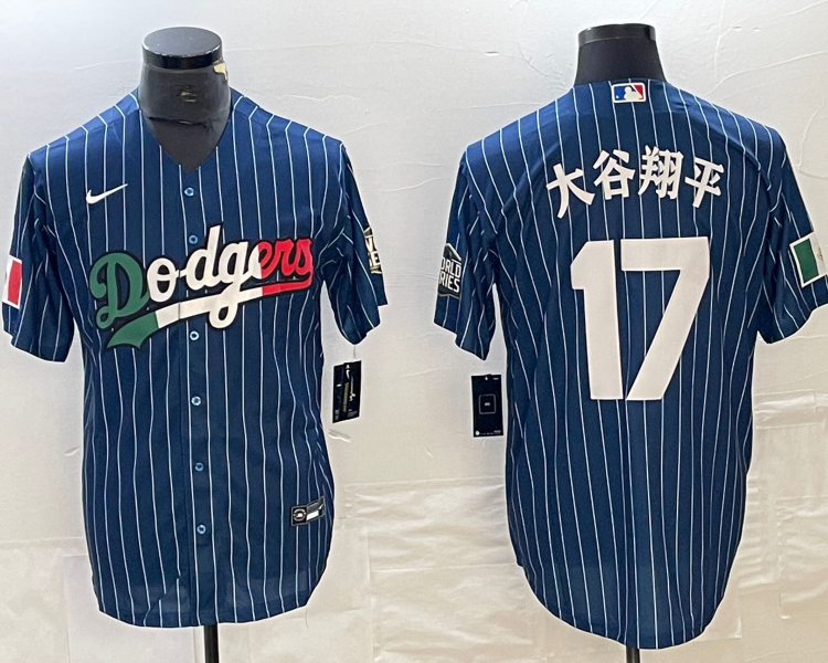 Men's Los Angeles Dodgers Shohei Ohtani #17 Royal Team Jersey