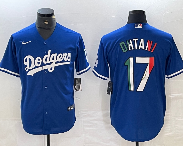 Men's Los Angeles Dodgers Shohei Ohtani Blue Jersey