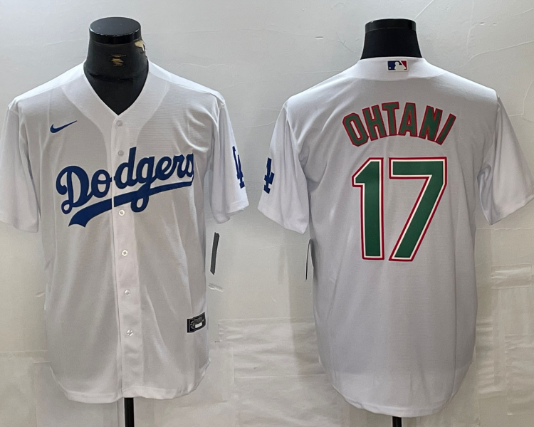 Men's Los Angeles Dodgers Shohei Ohtani White Jersey