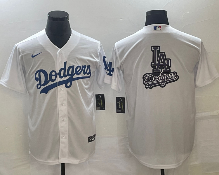 Men's Los Angeles Dodgers White Home Team Jersey