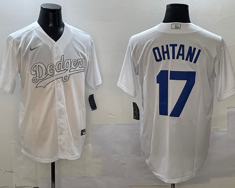 Men's Los Angeles Dodgers Shohei Ohtani White Jersey