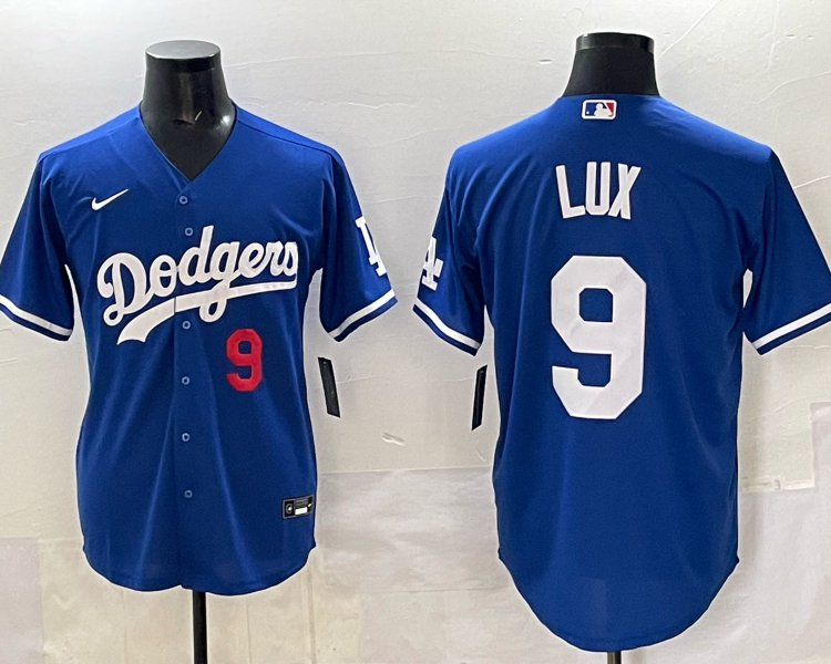 Men's Los Angeles Dodgers Gavin Lux #9 Royal Limited Jersey
