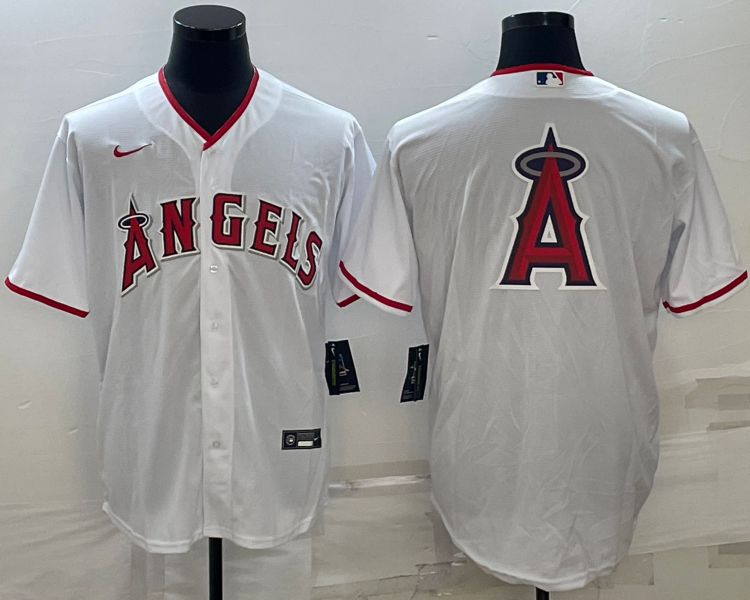 Men's Los Angeles Angels White Alternate Jersey