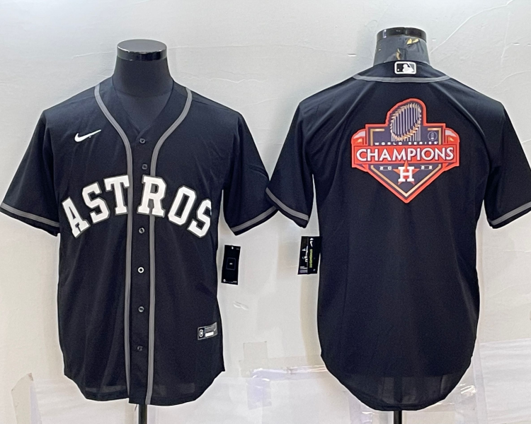 Men's Houston Astros Black Jersey