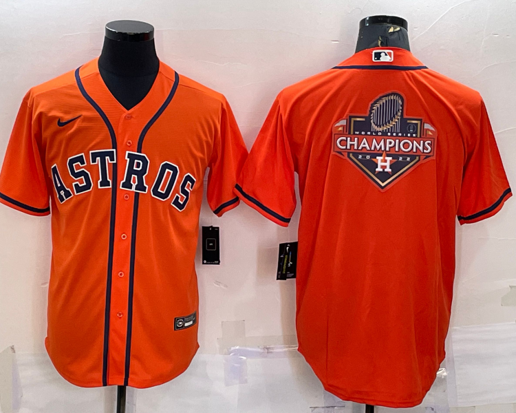 Men's Houston Astros Orange Jersey