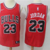 Men's Chicago Bulls #23 Michael Jordan 2020-21 Red Nike Icon Edition Jersey