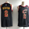 Mens Cleveland Cavaliers #2 Collin Sexton Nike Black Statement Edition Jersey