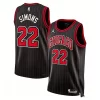 Mens Chicago Bulls #22 Anfernee Simons Black Statement Edition Swingman Jersey