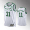 Mens Boston Celtics #11 Payton Pritchard 2021-22 Classic Edition White Year Zero Jersey