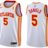 Mens Atlanta Hawks #5 Dyson Daniels White Association Edition Jersey