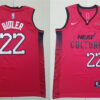 Mens Miami Heat #22 Jimmy Butler Red 2024-25 City Edition Jersey