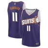 Mens Phoenix Suns #11 Oso Ighodaro Nike Purple Icon Edition Swingman Jersey
