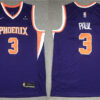 Mens Phoenix Suns #3 Chris Paul Nike Purple Icon Edition Jersey