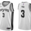Men's San Antonio Spurs #3 Chris Paul White Association Edition Jersey