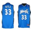 Mens Orlando Magic #33 Grant Hill Soul Swingman Stitched Blue Jersey