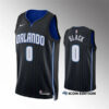 Men's Orlando Magic #0 Anthony Black Black Icon Edition Player Jersey