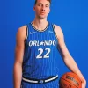 Men's Orlando Magic #22 Franz Wagner Nike 2025-26 Blue Icon Edition Jersey