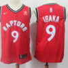 Mens Toronto Raptors #9 Serge Ibaka Nike Red Icon Edition Basketball Jersey
