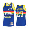 Mens Denver Nuggets #27 Jamal Murray Royal Reload 1987-88 Hardwood Classics Jersey