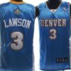 Men's Denver Nuggets #3 Ty Lawson Light Blue Jersey