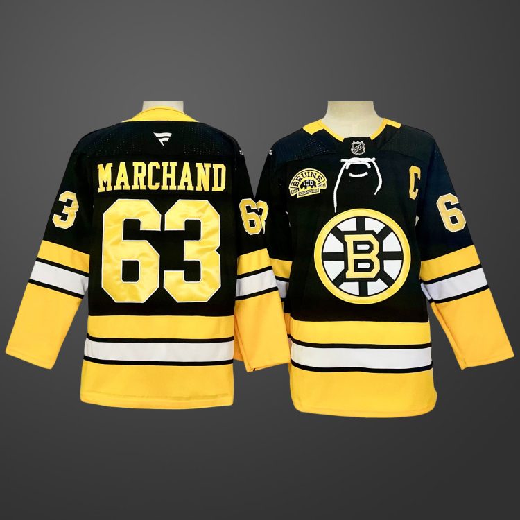#63 Brad Marchand Boston Bruins Jersey
