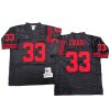 Men’s San Francisco 49ers #33 CRAIG Throwbacks Black Jersey All Stitched