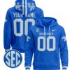 Unisex Custom Kentucky Wildcats Football Hoodie All Stitched