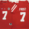 Nebraska Huskers Red #7 FROST Stitched Jersey