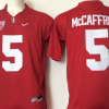 Stanford Cardinals Red #5 McCAFFREY Stitched Jersey