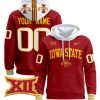 Unisex Custom Iowa State Cyclones Football Hoodie All Stitched