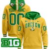 Unisex Custom Oregon Ducks Football Hoodie All Stitched