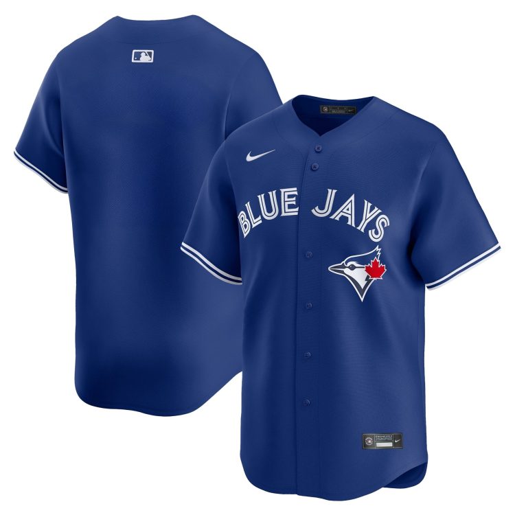Men's Toronto Blue Jays Royal Alternate Team Blank Jersey