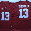 Alabama Crimson Tide Red #13 TAGOVAILOA Stitched Jersey