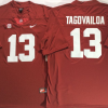 Alabama Crimson Tide Red #13 TAGOVAILOA Stitched Jersey
