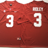 Alabama Crimson Tide Red #3 RIDLEY Stitched Jersey