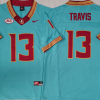 Florida State Seminoles Baby Blue #13 TRAVIS Stitched Jersey