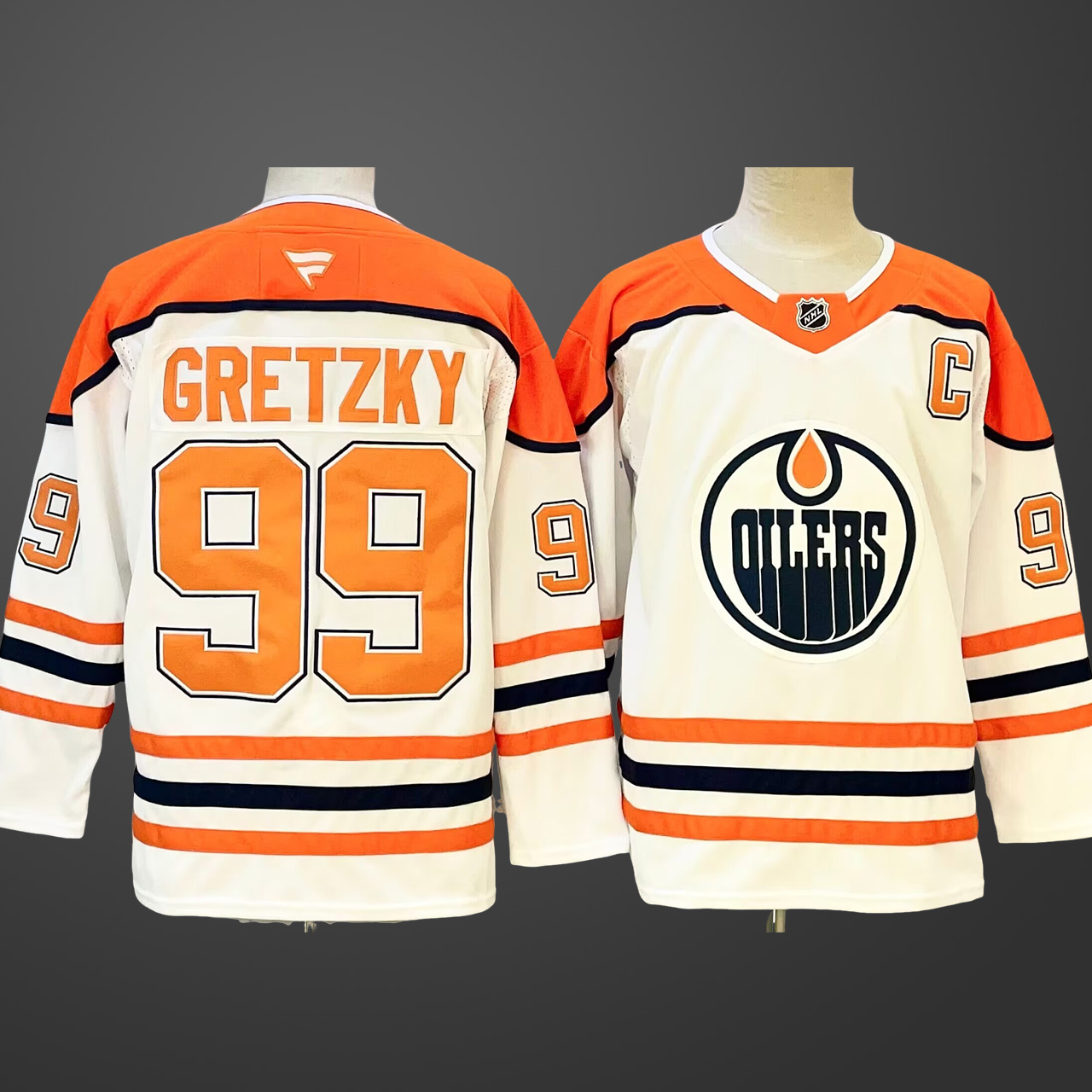 Men's Edmonton Oilers #99 Wayne Gretzky NHL Jersey