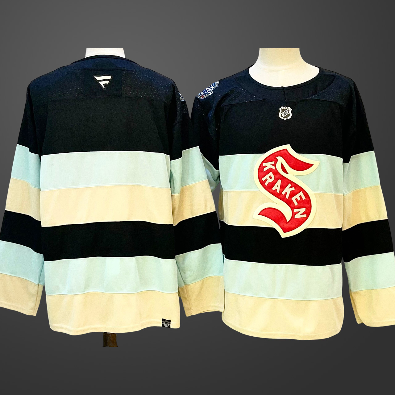 Men's Seattle Kraken Blank Jersey