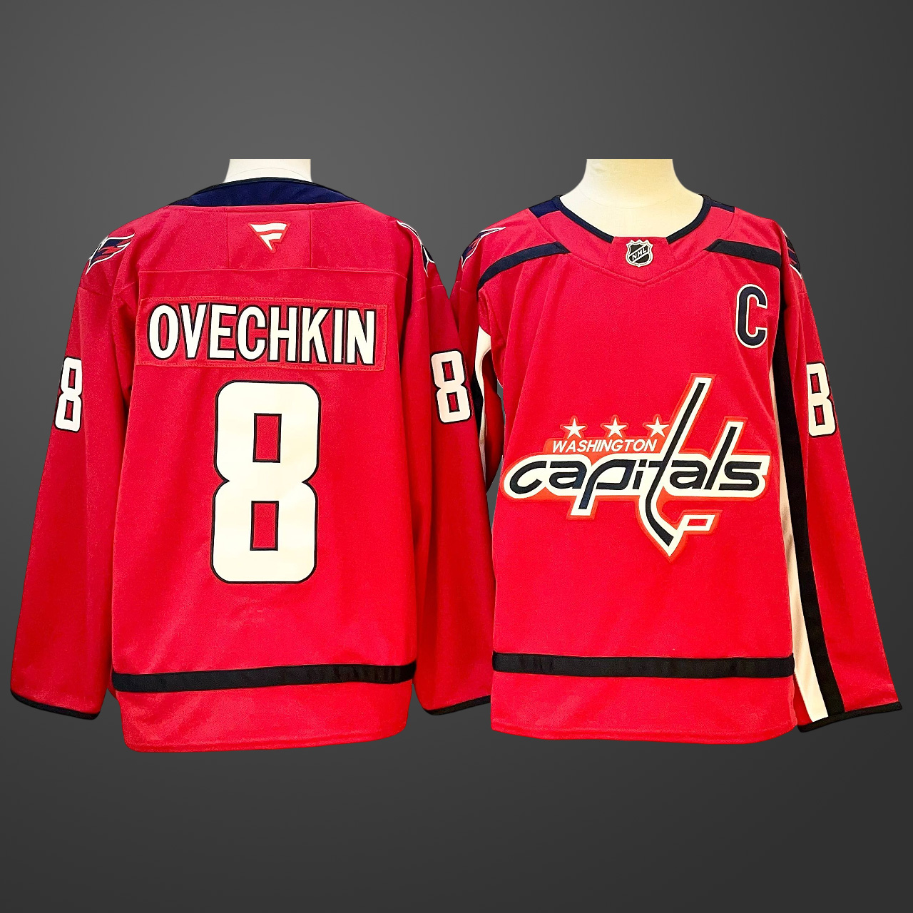 Men's Washington Capitals Alexander Ovechkin #8 Red Jersey